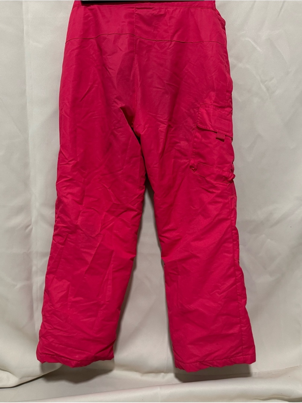 Slalom Girls Pink Insulated Ski Snow Pants Size M (8) Winter Snowboard Pants - Picture 2 of 4